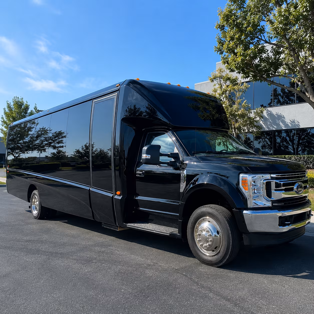 charter buses for large providence prom groups and school shuttles
