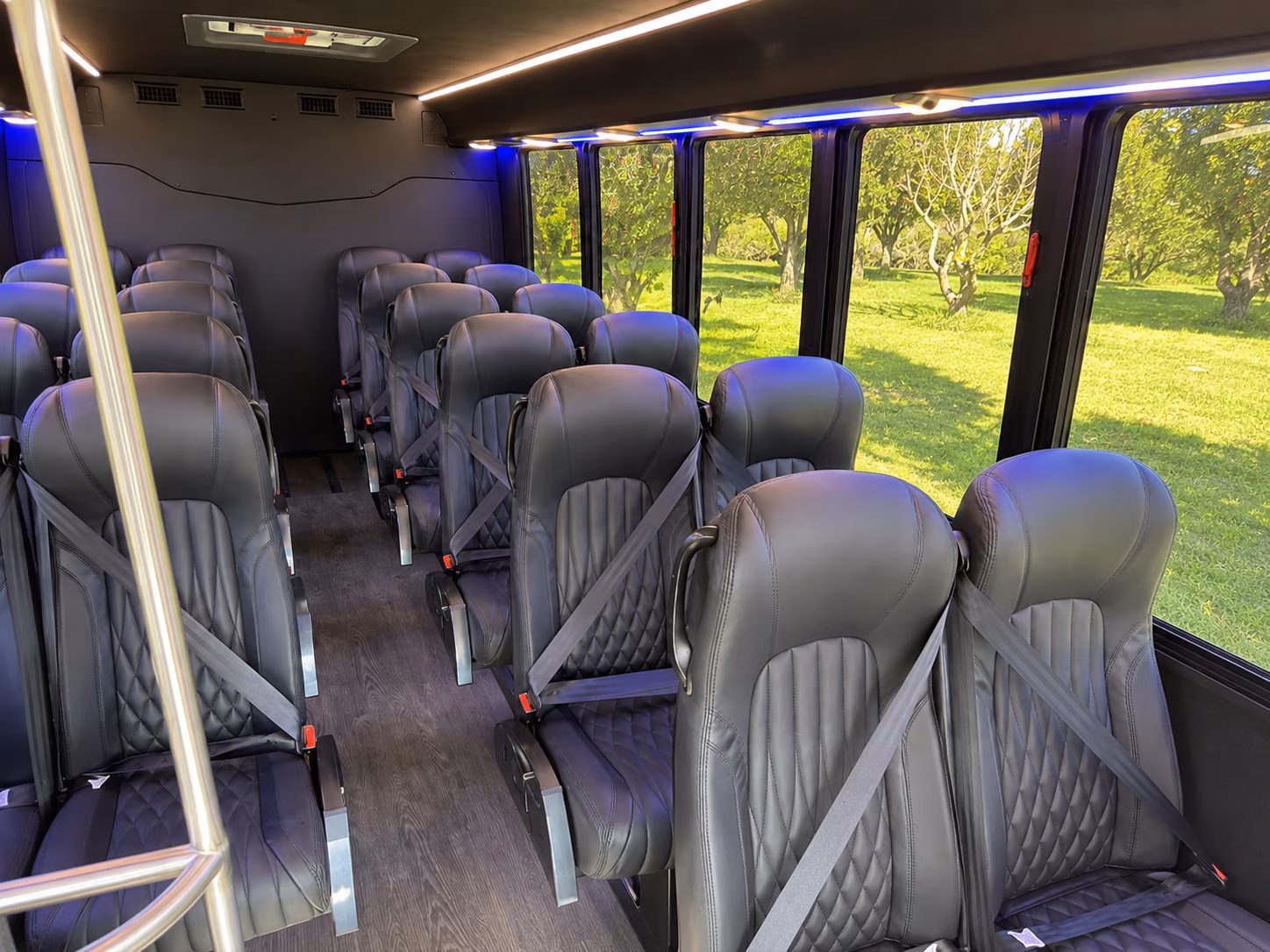 charter buses for providence weddings at historic venues