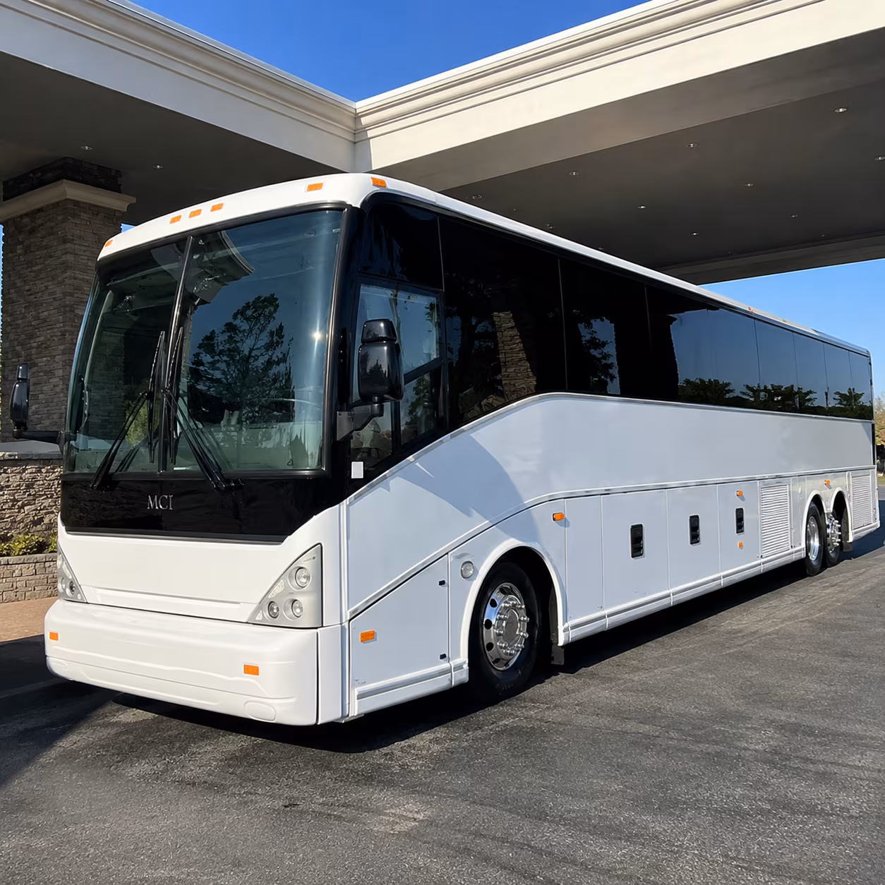 long distance charter buses for away games and alumni fan trips