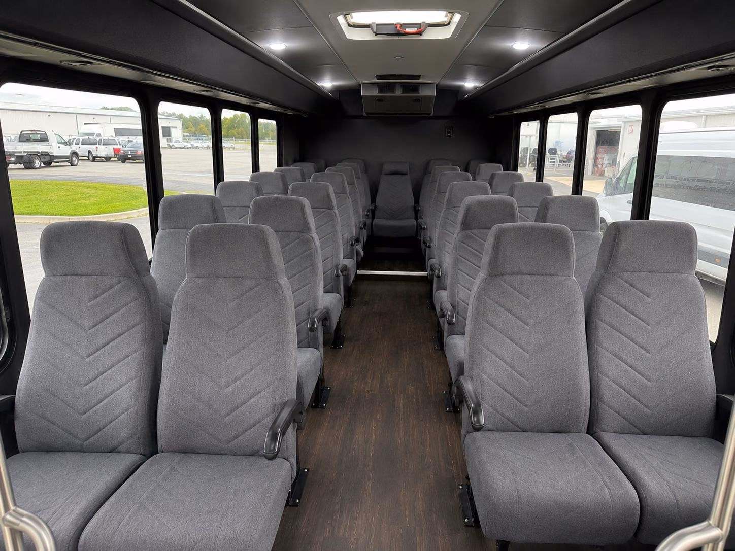 providence 15 passenger minibus interior