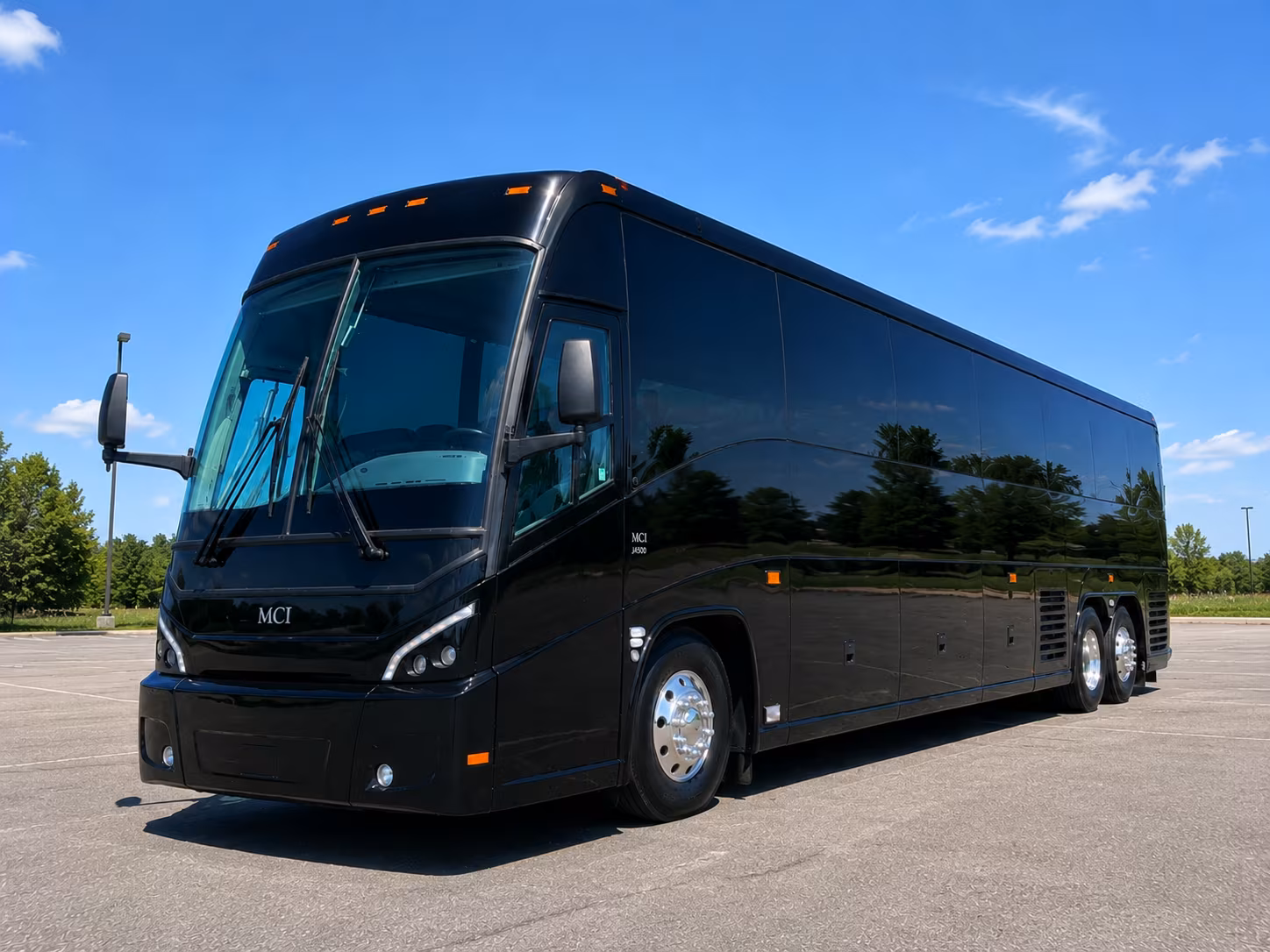 providence 56 passenger charter bus