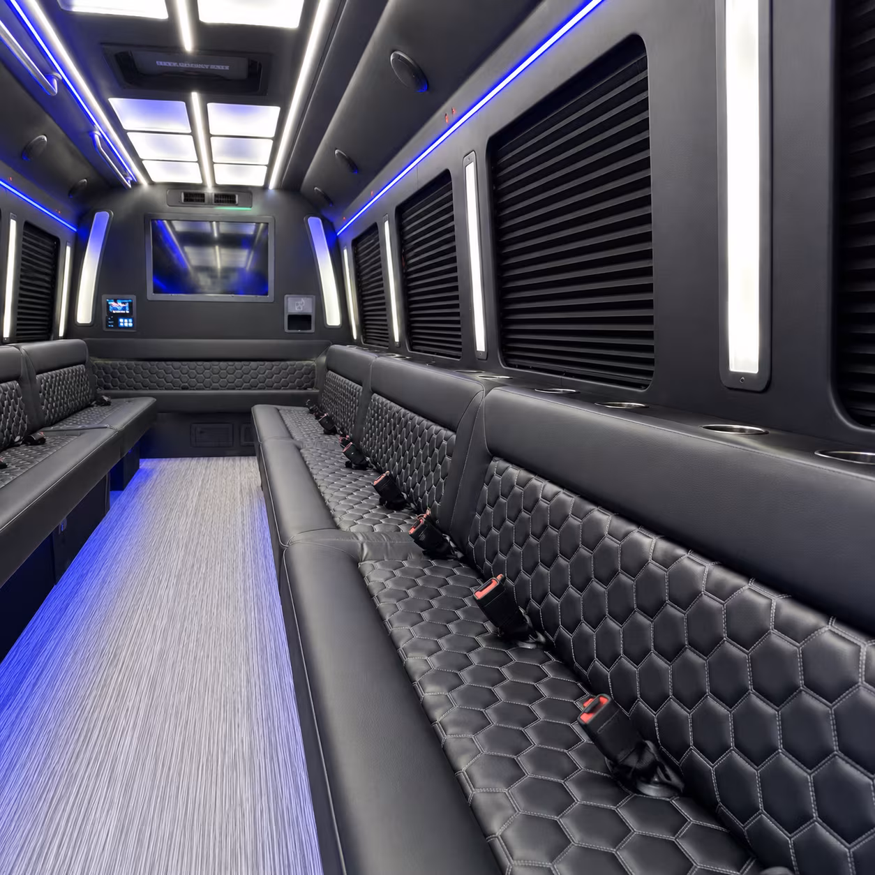 providence party bus interior