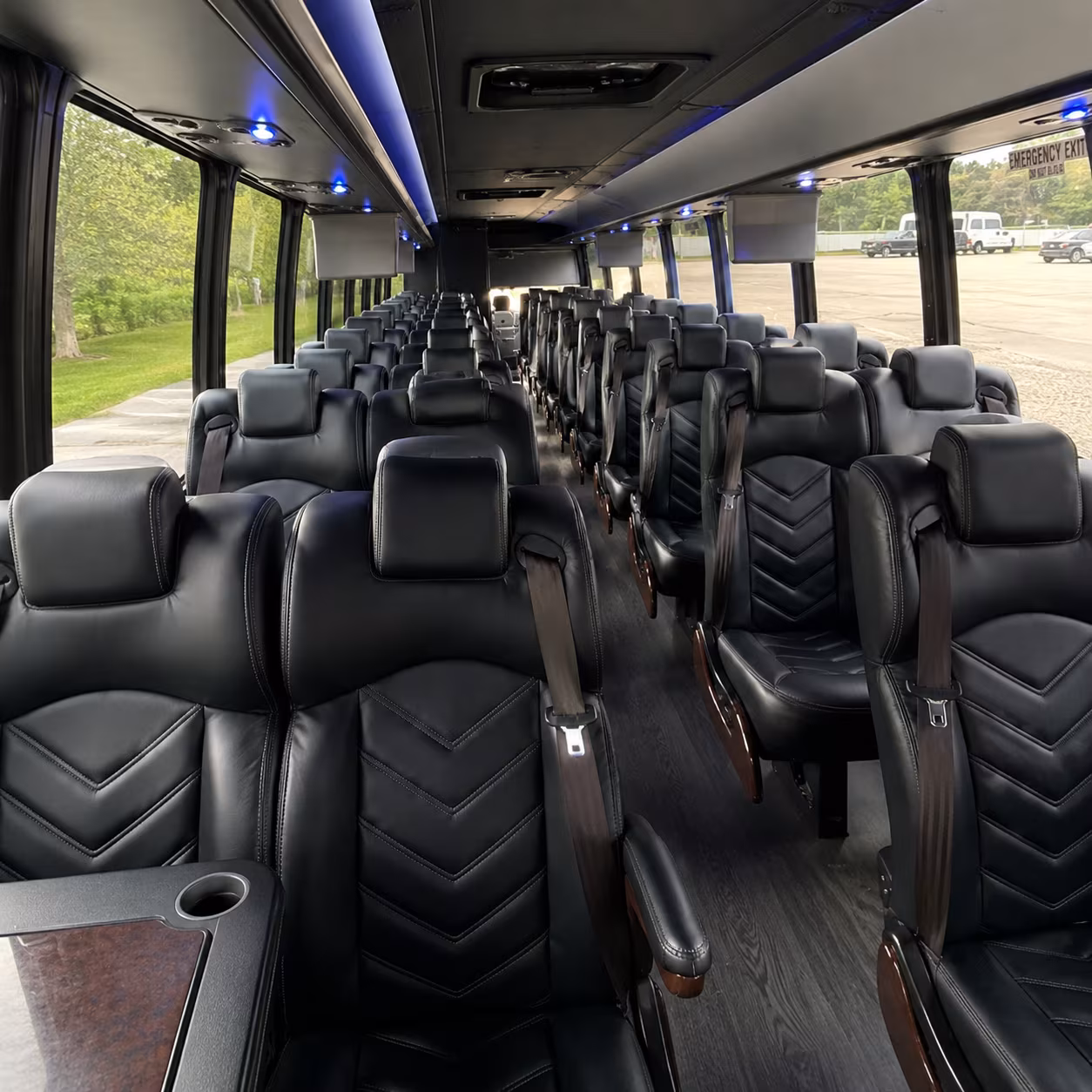 providence religious group transportation onboard seating