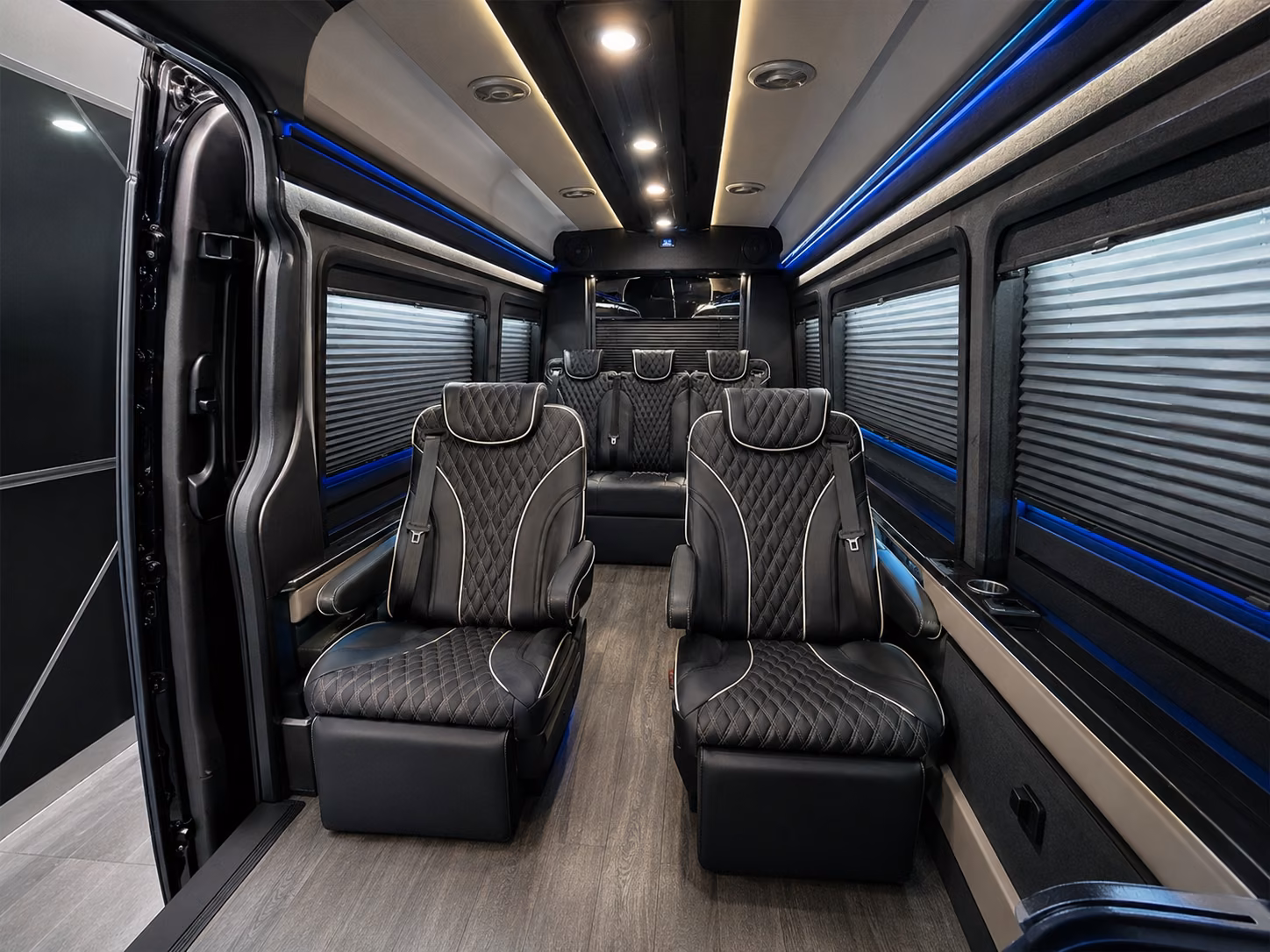 providence sprinter van with driver inside