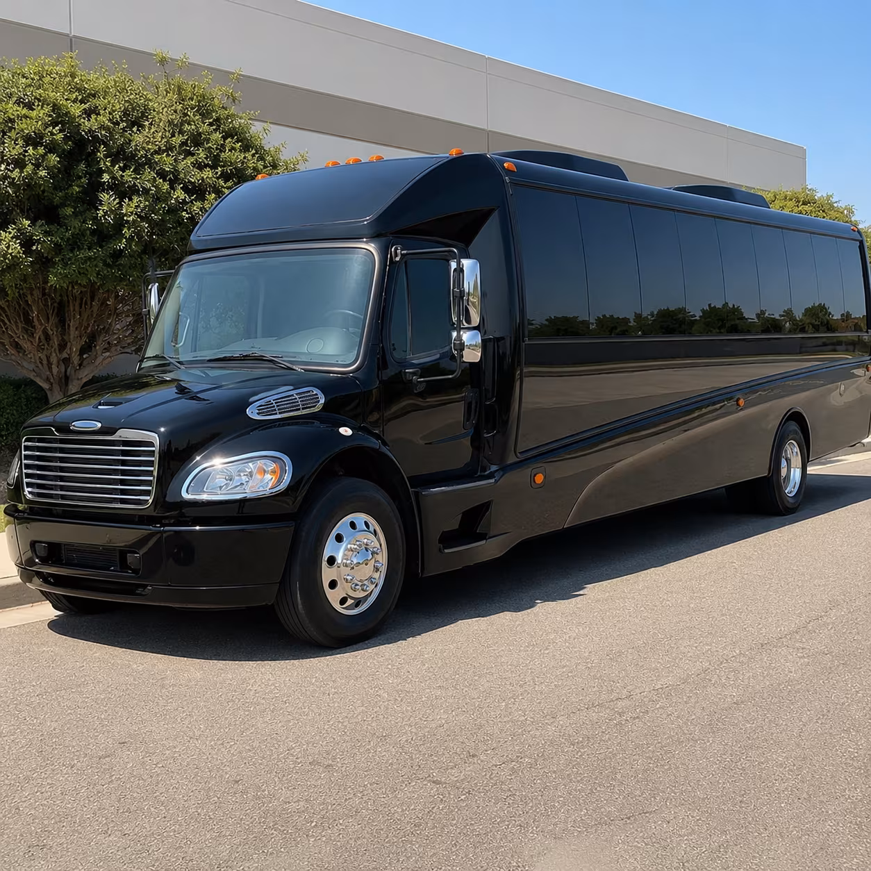 transportation buses for bands group and performers touring through providence